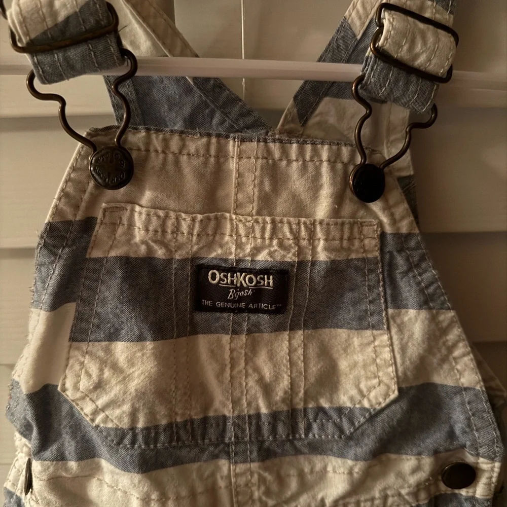 Oshkosh B’Gosh Striped Shortalls